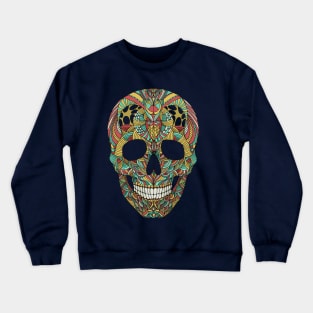 Ornate skull Crewneck Sweatshirt